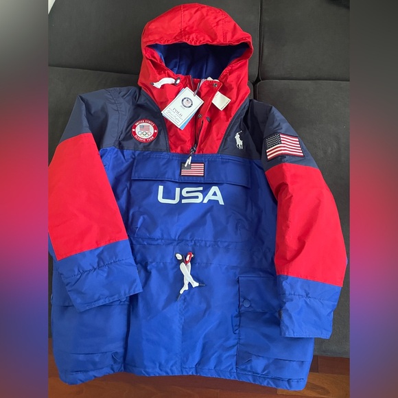 Ralph Lauren Team USA Opening Ceremony Olympic Jacket - Picture 1 of 8